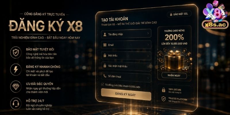 Tại sao nên chọn đăng ký X8 thay vì các đơn vị khác?